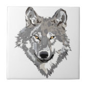Carreau Conception de loup gris (Devant)