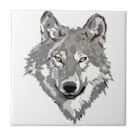 Conception de loup gris