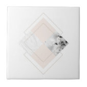 Carreau Conception de marbre géométrique (Devant)