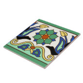 Carreau Conception de mosaïque Vintage de l'île Catalina (Côté)