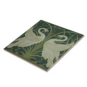 Carreau Conception de papier peint de "cygne, de (Côté)