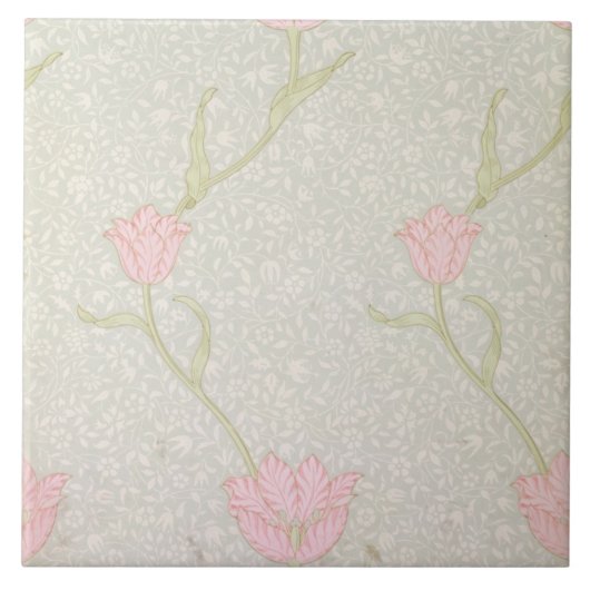 Carreau Conception de papier peint "de tulipe de jardin", (Devant)