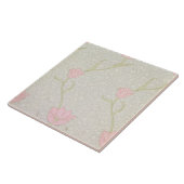 Carreau Conception de papier peint "de tulipe de jardin", (Côté)