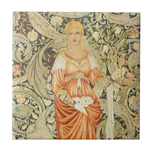 Carreau Conception de papier peint de William Morris sur