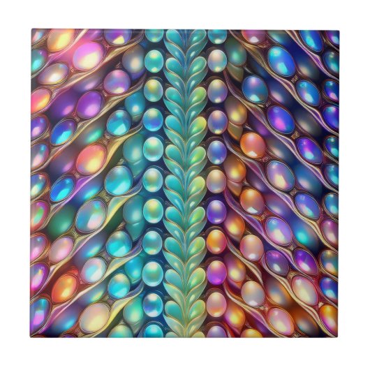 Carreau Conception de perle de cristal (Devant)
