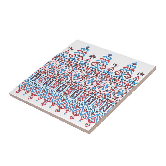 Carreau Conception de point de croix (Côté)