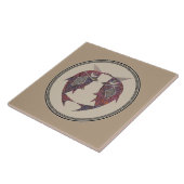 Carreau Conception de poterie Mimbres (Côté)