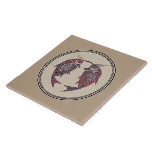 Carreau Conception de poterie Mimbres