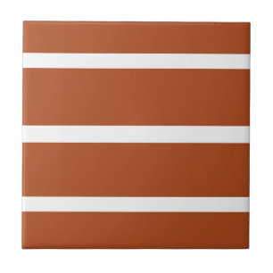 Carreau Conception de rayures marron chocolat