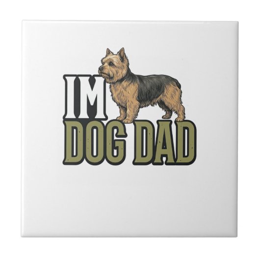 Carreau Conception de t-shirt avec gravure de terrier pour (Devant)