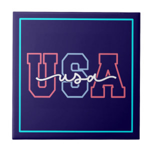 Carreau Conception de texte États-Unis 4 juillet-62118