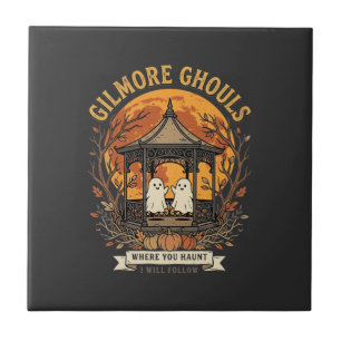 Carreau Conception de tonnelle de fantôme d'Halloween de l
