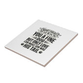 Carreau Conception de typographie de citation d'amant de c (Côté)