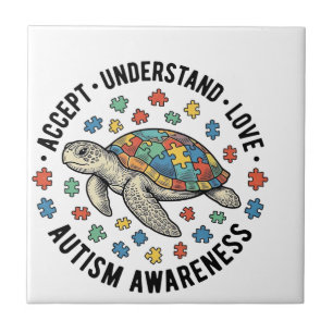 Carreau Conception de vecteur de puzzle de tortue de sensi