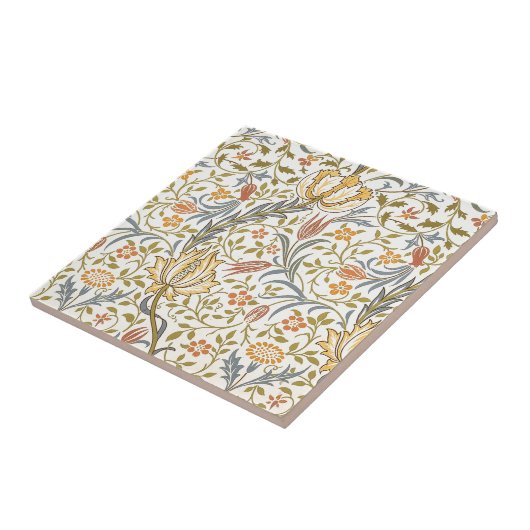 Carreau Conception de William Morris Flora (Côté)