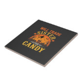 Carreau Conception d'échange de sœur de Candy Halloween_1 (Côté)