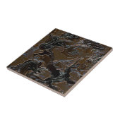 Carreau Conception d'effet camouflage marron (Côté)