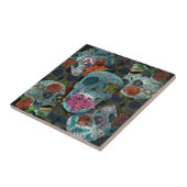 Carreau Conception des crânes de sucre (Côté)