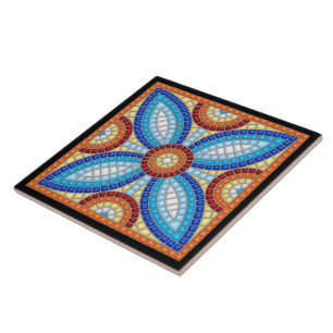 Carreau Conception d'image mosaïque