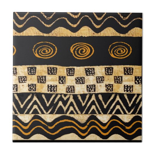 Carreau Conception du chaman tribal africain (Devant)