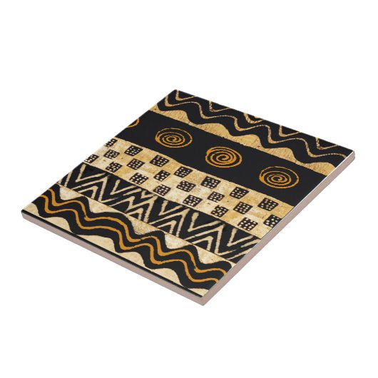 Carreau Conception du chaman tribal africain (Côté)