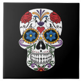 Carreau Conception du crâne peint (Devant)