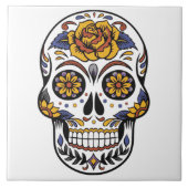 Carreau Conception du crâne peint (Devant)