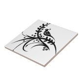 Carreau Conception florale de remous de Chinois (Côté)