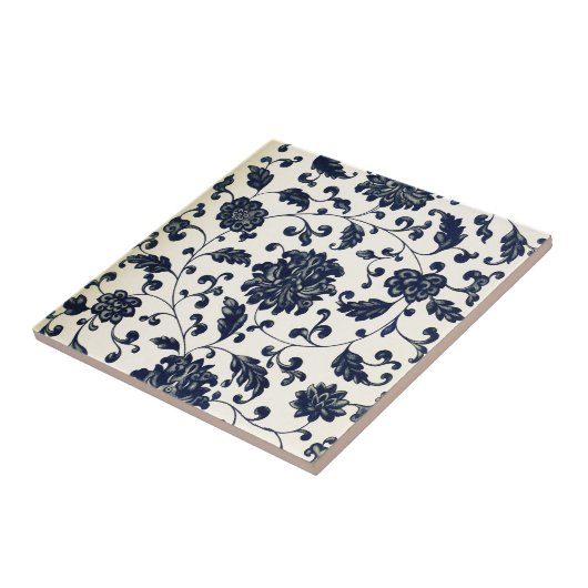 Carreau Conception florale vintage (Côté)