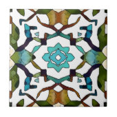 Carreau Conception géométrique Boho Abstraite 304 (Devant)