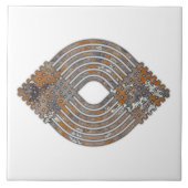 Carreau Conception géométrique spirale (Devant)