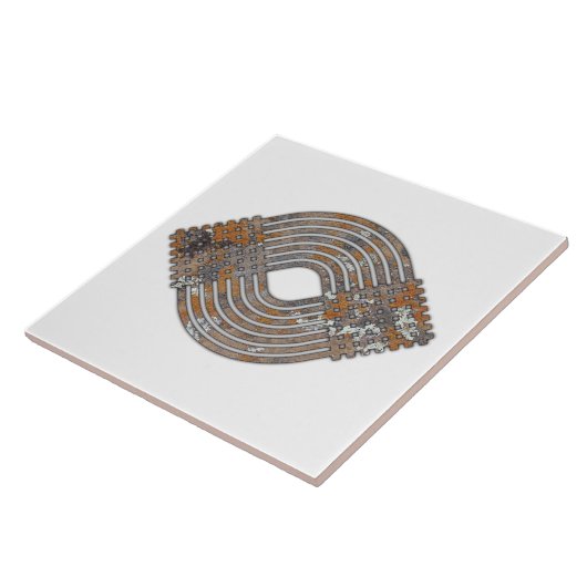 Carreau Conception géométrique spirale (Côté)