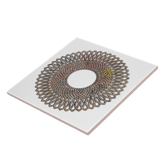 Carreau Conception géométrique spirale (Côté)