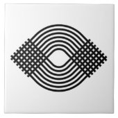 Carreau Conception géométrique spirale (Devant)