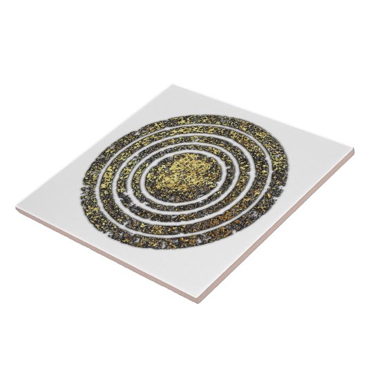 Carreau Conception géométrique spirale (Côté)