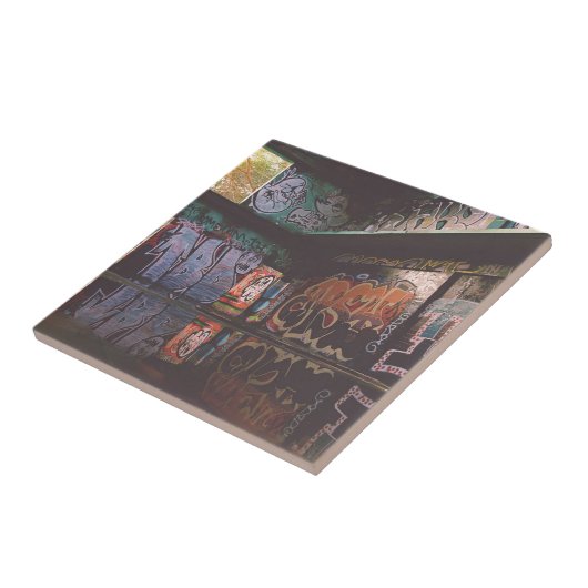 Carreau Conception grunge de graffiti (Côté)