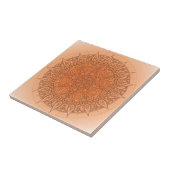 Carreau Conception orientale assez orange (Côté)