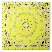 Carreau Conception orientale jaune (Devant)