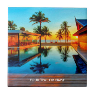 Carreau Conception Personnalisée Avec Votre Propre Texte 