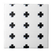 Carreau Conception scandinave moderne de croix suisses (Devant)