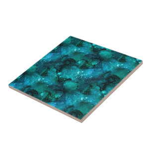 Carreau Conception Turquoise de la série Galaxy 6