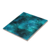 Carreau Conception Turquoise de la série Galaxy 7 (Côté)