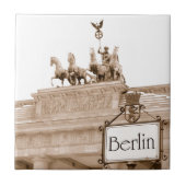 Carreau Conception vintage de Berlin (Devant)