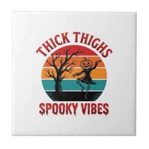 Carreau Conceptions de chemise Halloween Thick Thighs Spoo