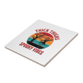 Carreau Conceptions de chemise Halloween Thick Thighs Spoo (Côté)