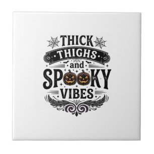 Carreau Conceptions de chemise Halloween Thick Thighs Spoo