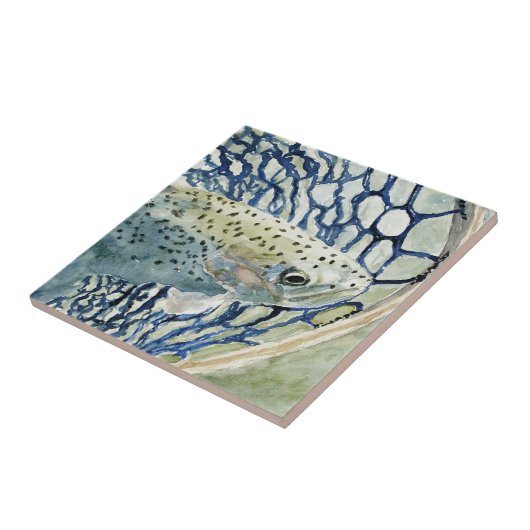 Carreau Conceptions de pêche de crochet et de libération (Côté)