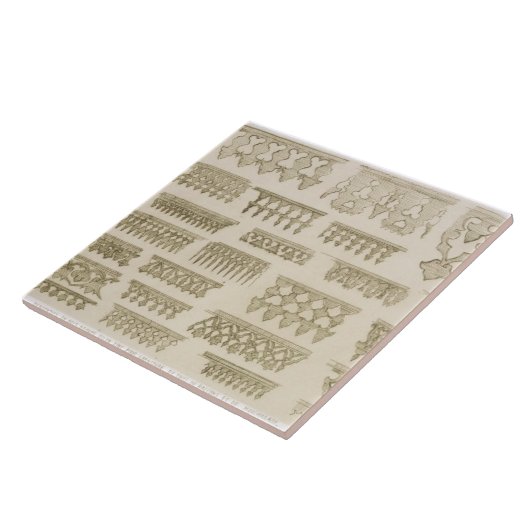 Carreau Conceptions islamiques pour la corniche, le balcon (Côté)