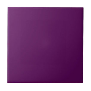 Carreau CONCORD GRAPE (une couleur violet riche et solide)
