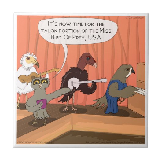 Carreau Concours de Talon des Oiseaux de Proie (Devant)